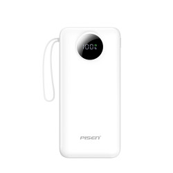 Pin Sạc Dự Phòng PISEN 10000mAh QUICK POWERLink Round 22.5W TP-D099 White