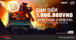 Mua Acer Nitro 5 - Giảm thêm 1.000.000!