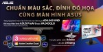 Chuẩn Màu Sắc Đỉnh Đồ Họa Cùng Màn Hình ASUS