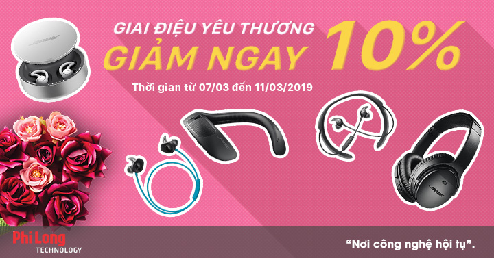 Loa Bose - Giai điệu yêu thương, giảm ngay 10%