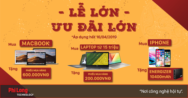 Lễ lớn - Ưu đãi lớn: Quà tặng PMH lên đến 600.000đ