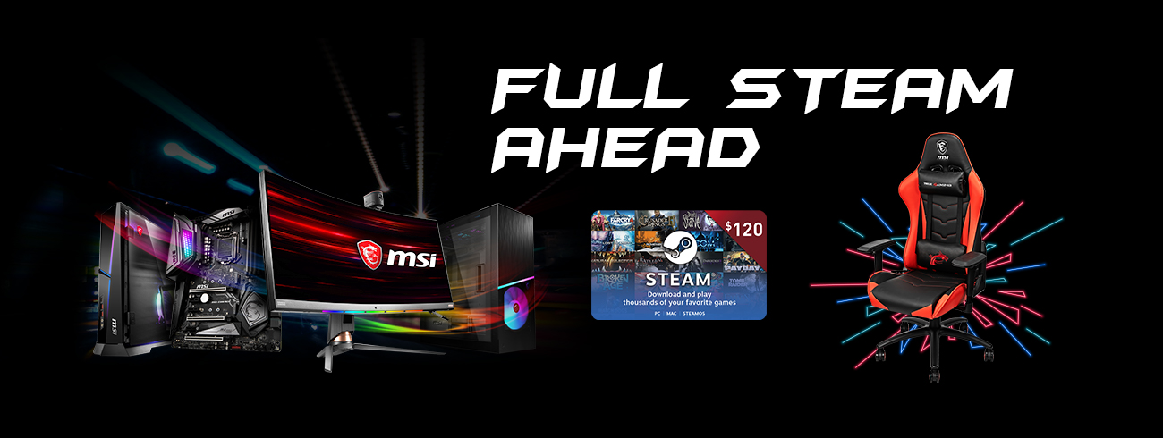 FULL STEAM AHEAD - SỞ HỮU GAMING CHAIR MSI ĐẦU TIÊN TẠI VIỆT NAM!
