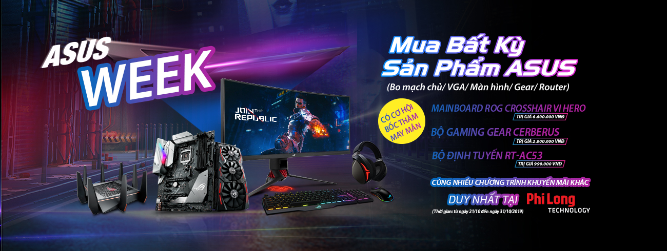 MUA LINH KIỆN ASUS - NHẬN QUÀ CỰC ĐỈNH!!