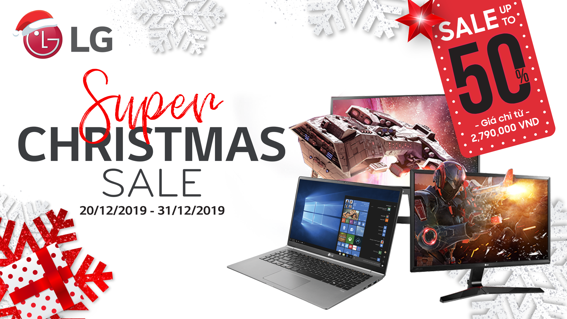 LG - SUPER SALE CHRISTMAS!