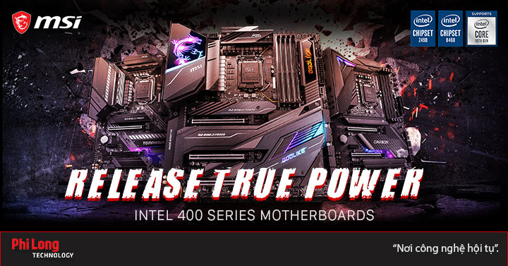 MSI Z490 Motherboards - Release True Power