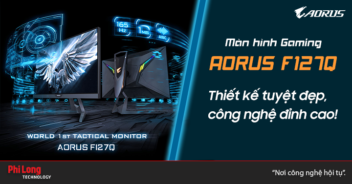 Đánh giá màn hình Gaming Aorus FI27Q