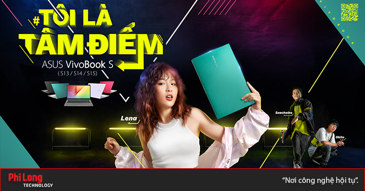 ASUS ra mắt VivoBook S thế hệ mới cùng dự án “Tôi là tâm điểm” dành riêng cho Gen Z