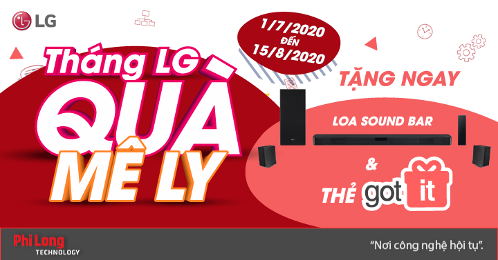 Tháng LG - Quà mê ly.