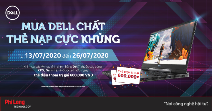 Mua DELL chất - Thẻ nạp cực khủng