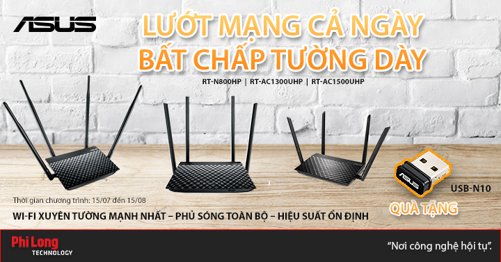 Lướt mạng cả ngày - Chẳng lo tường dày