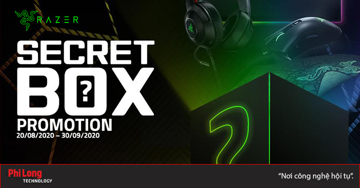 Khám phá bí mật cùng RAZER SECRET BOX