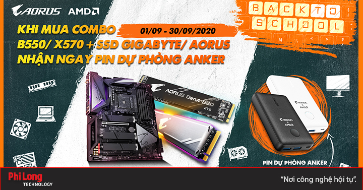 BACK TO SCHOOL cùng GIGABYTE