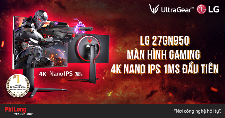 LG 27GN950 Review: Màn hình Gaming 4K 144Hz Nano IPS đầu tiên.