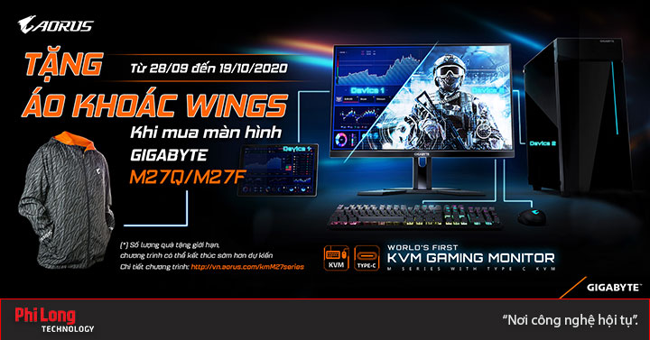 Mua màn hình Gaming - Nhận ngay áo chất
