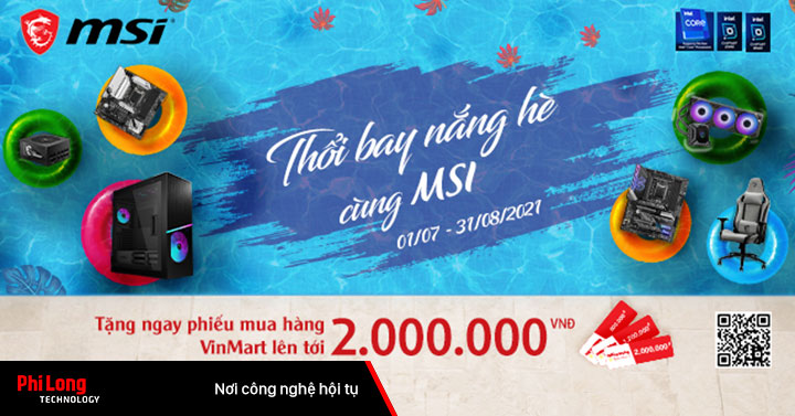 Thổi bay nắng hè cùng MSI
