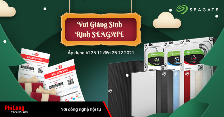 Vui Giáng Sinh – Rinh Seagate