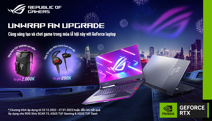 MUA ASUS NHẬN LÌ XÌ KHỦNG - CHIẾN GAME CHẤT CHƠI