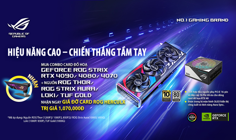 HIỆU NĂNG CAO – CHIẾN THẮNG TẦM TAY