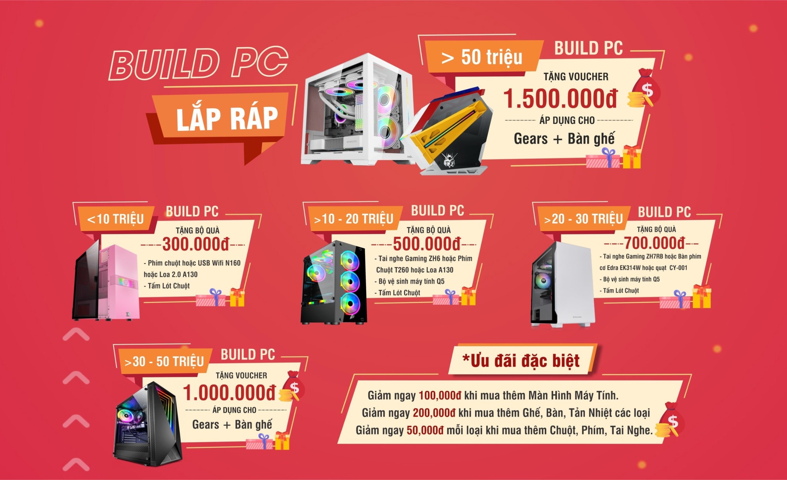BUILD PC - NHẬN QUÀ CHẤT 