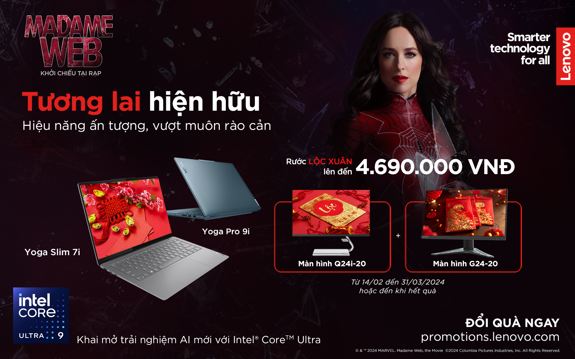 TƯƠNG LAI HIỆN HỮU CÙNG LENOVO - RƯỚC LỘC XUÂN ĐẾN 4 TRIỆU