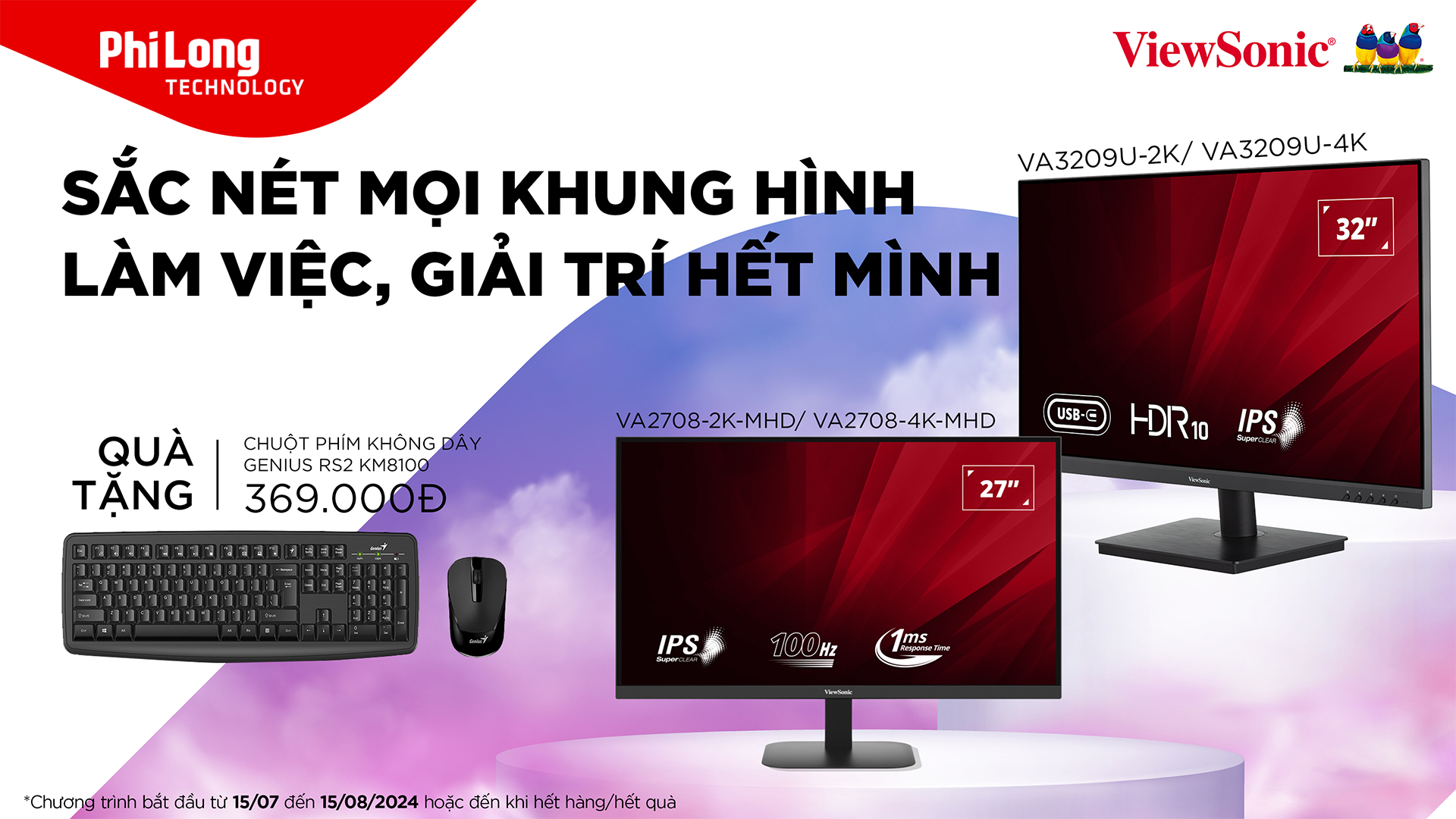 Chương Trình Khuyến Mãi Màn Hình ViewSonic 