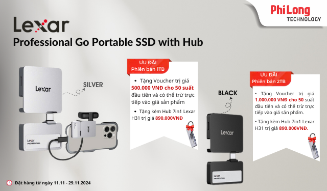 ĐẶT TRƯỚC SSD LEXAR SL400 – NHẬN NGAY QUÀ PRE-ORDER