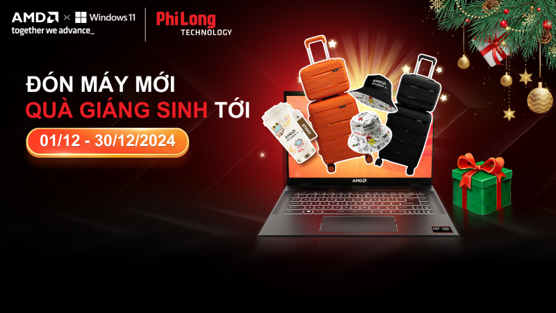 ĐÓN MÁY MỚI - QUÀ GIÁNG SINH TỚI
