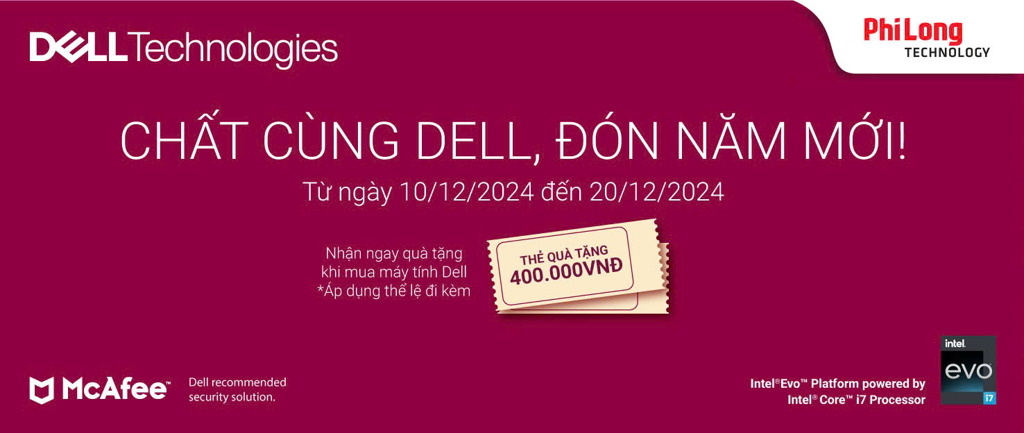 CHẤT CÙNG DELL, ĐÓN NĂM MỚI