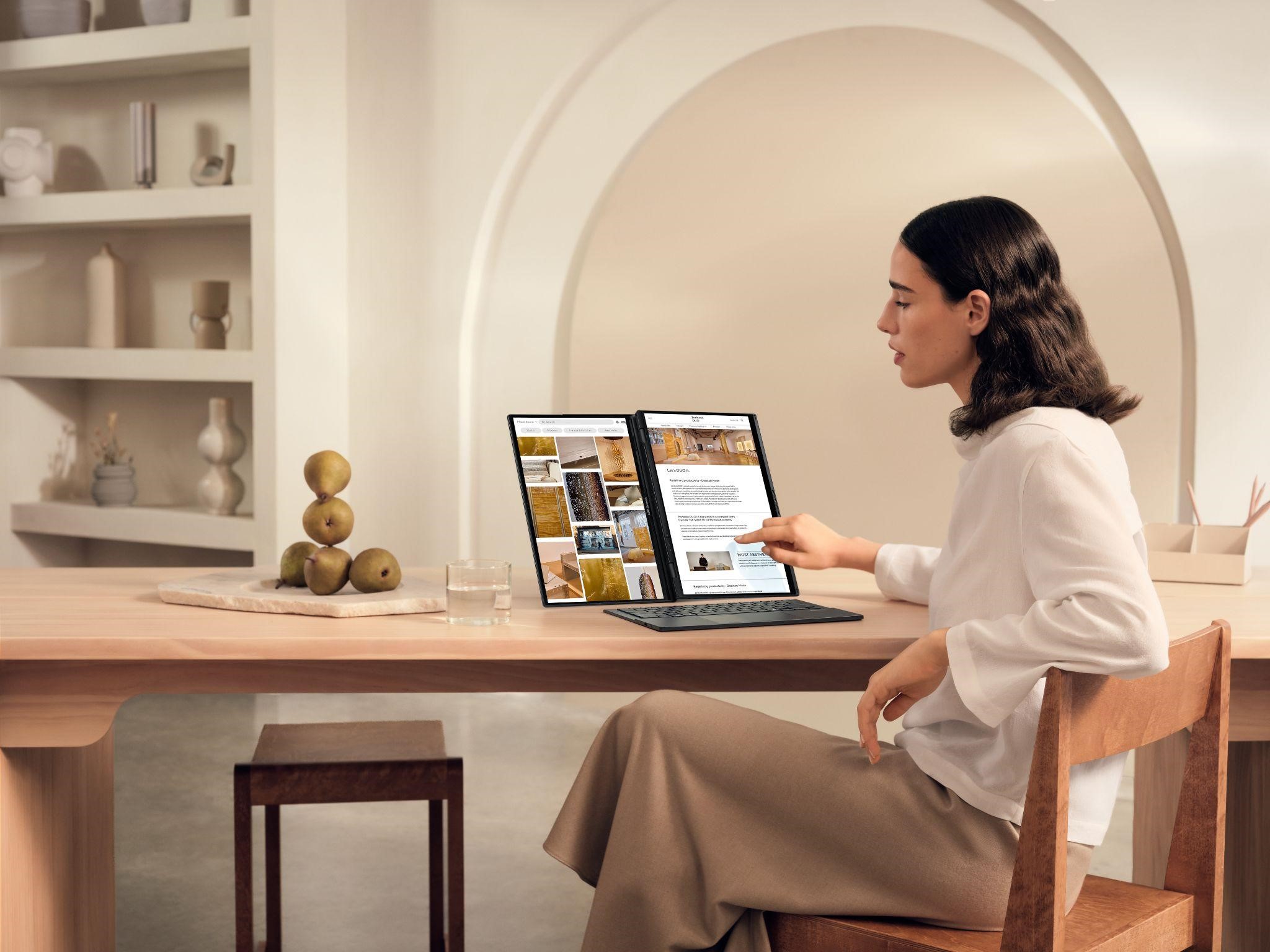 ASUS Zenbook DUO - Laptop 2 màn hình đa nhiệm, đa phong cách Work