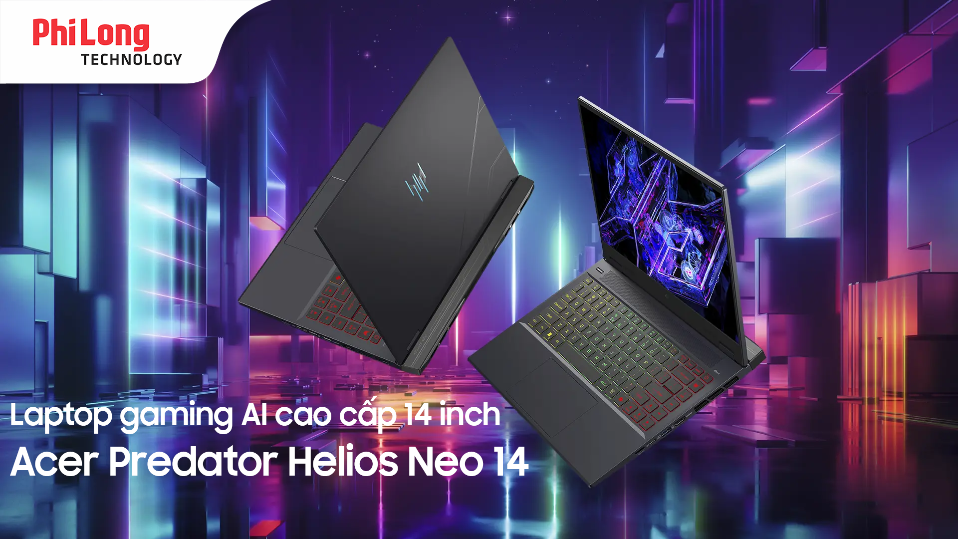 Laptop gaming AI cao cấp 14 inch - Acer Predator Helios Neo 14