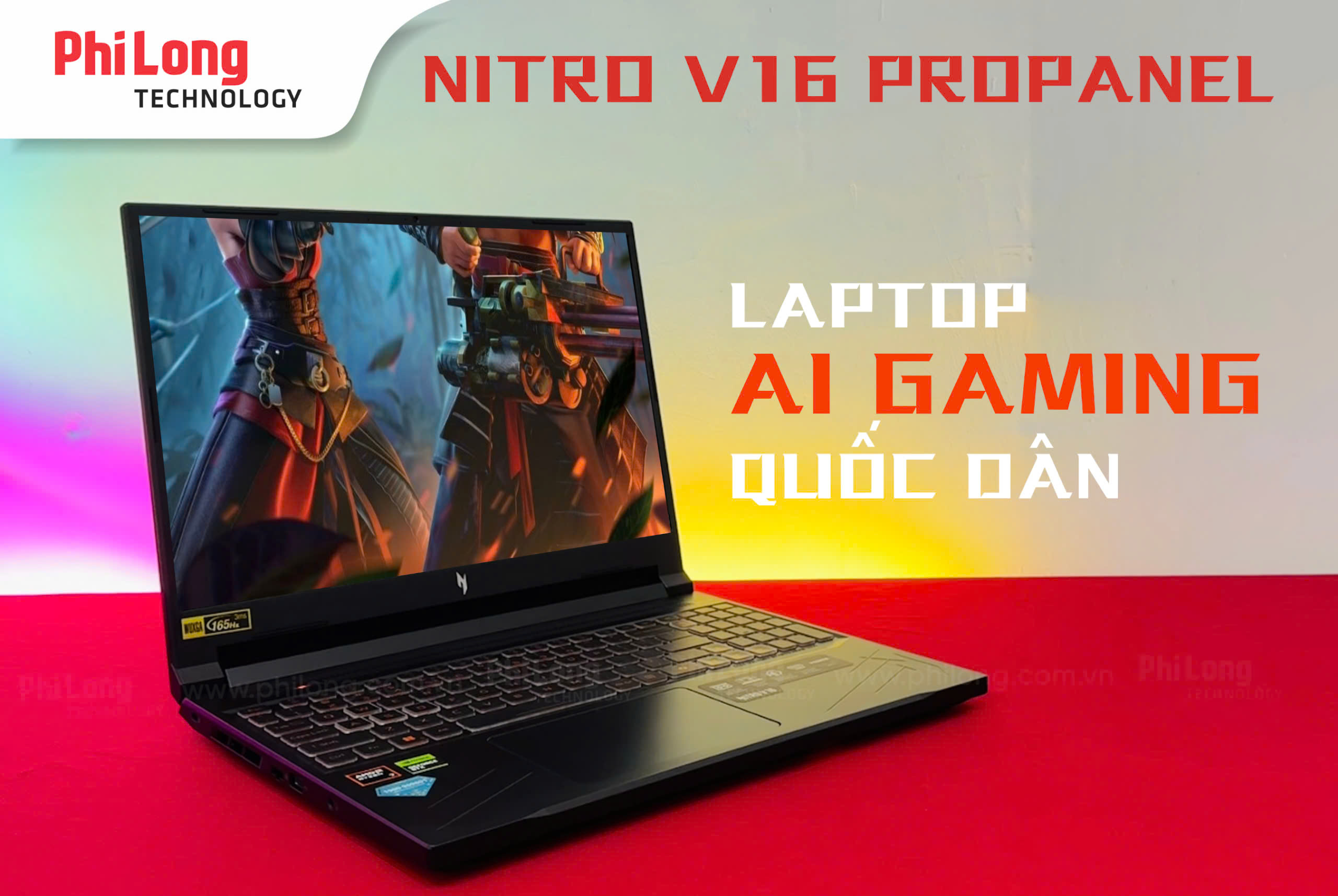 Laptop gaming quốc dân Acer Nitro V ProPanel 2025