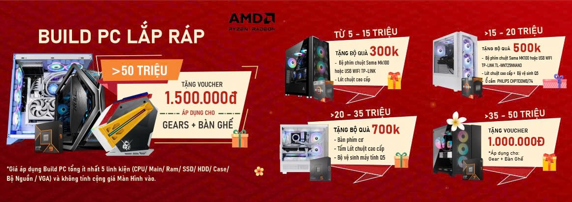 BUILD PC QUÀ NGẤT NGÂY