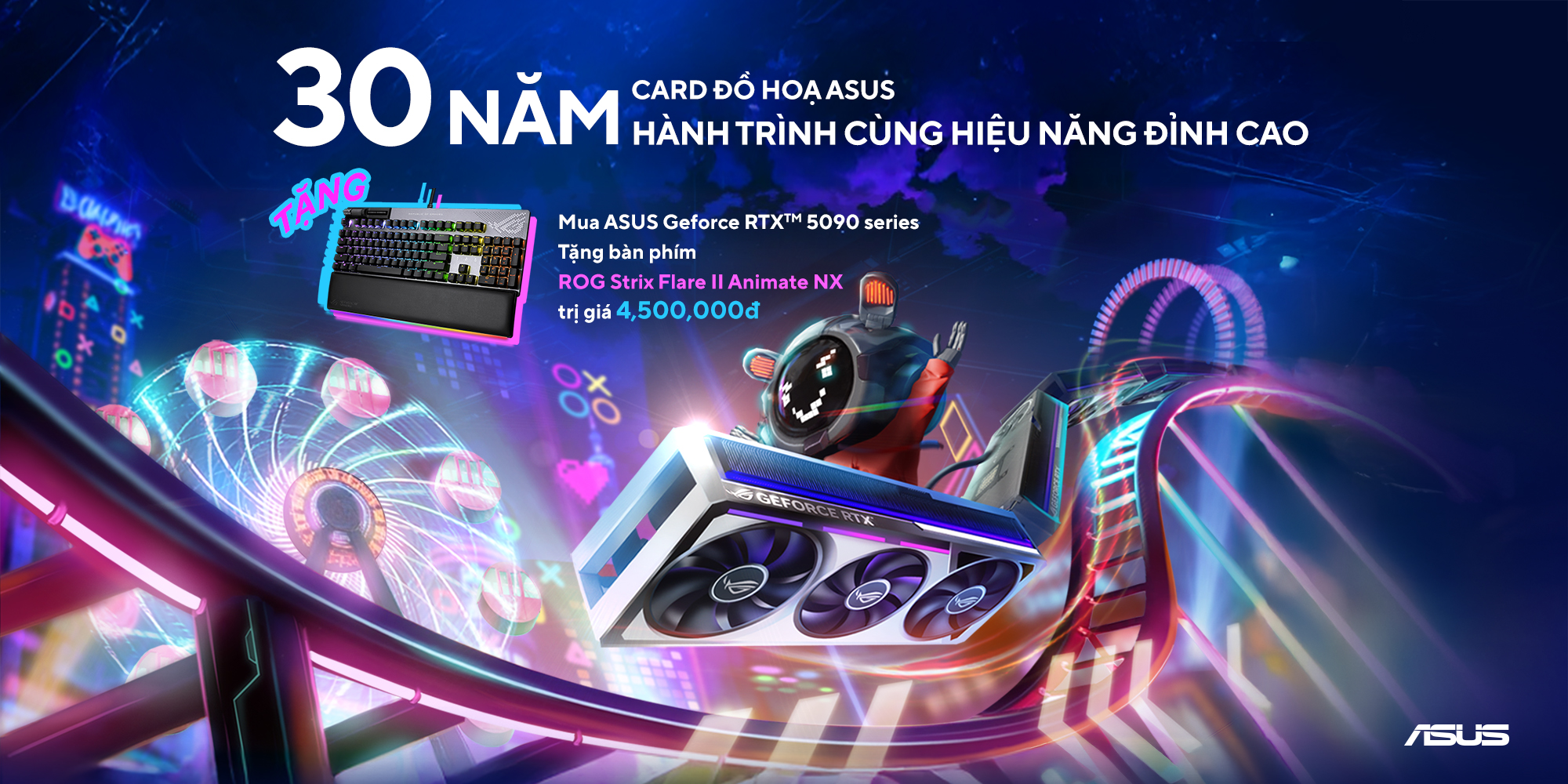 Card đồ họa ASUS: 30 Năm – Hành Trình Cùng Hiệu Năng Đỉnh Cao