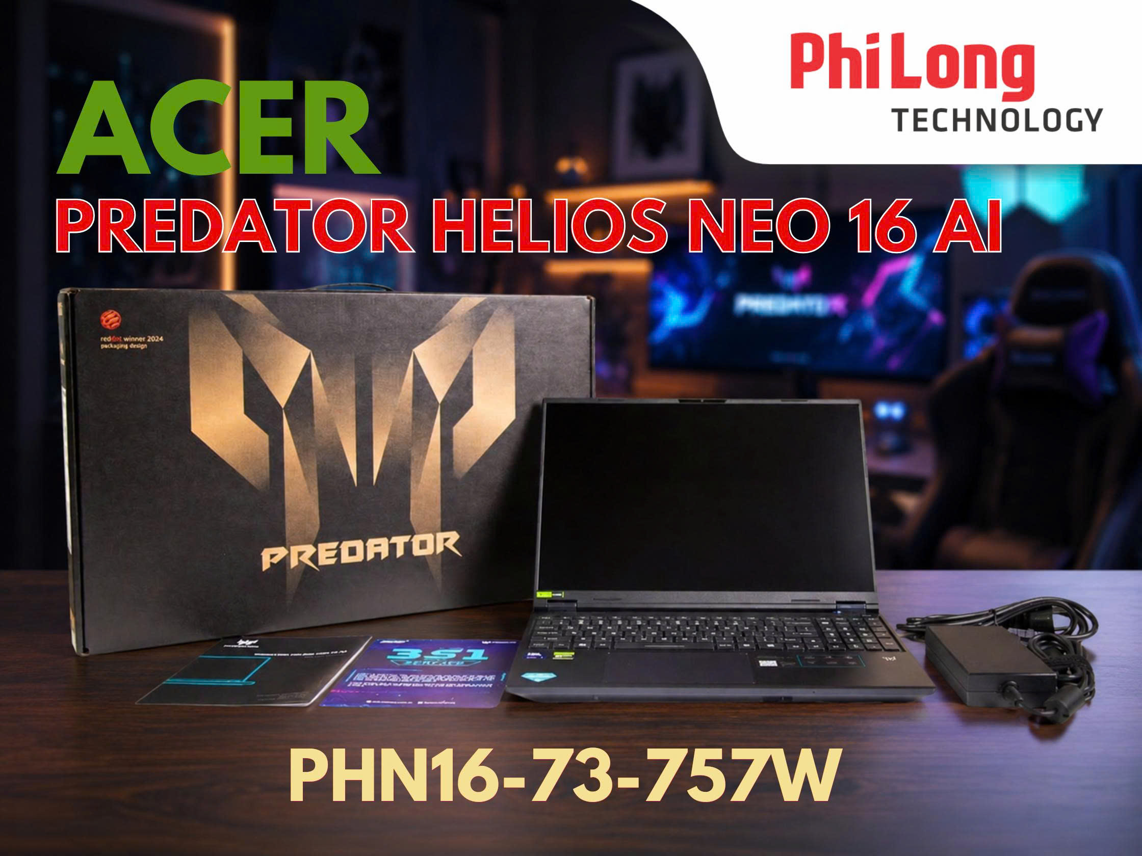 ĐÁNH GIÁ CHI TIẾT ACER PREDATOR HELIOS NEO 16 PHN16-73-757W