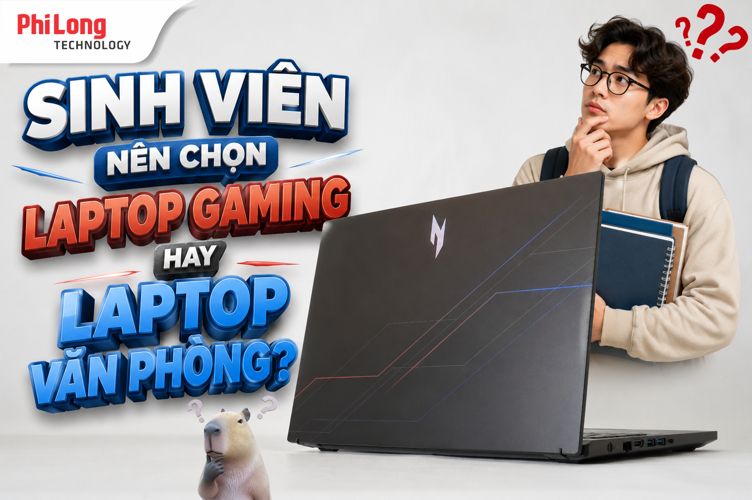 Sinh viên nên chọn laptop gaming hay laptop văn phòng?
