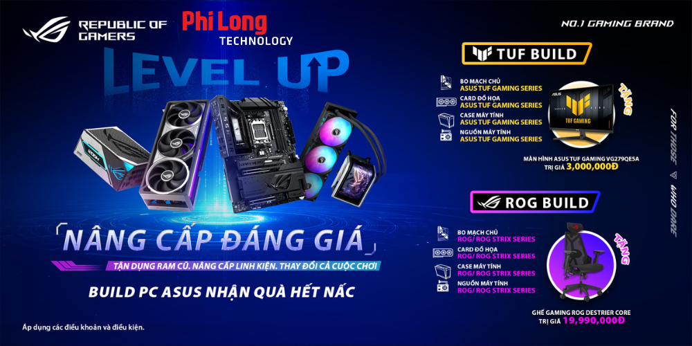 BUILD PC ASUS RINH QUÀ HẾT NẤC
