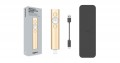 Bút trình chiếu LOGITECH Spotlight , màu vàng Gold, kết nối không dây 2 chế độ WL 2.4G +Bluetooth, Dùng được cho màn hình Led