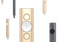 Bút trình chiếu LOGITECH Spotlight , màu vàng Gold, kết nối không dây 2 chế độ WL 2.4G +Bluetooth, Dùng được cho màn hình Led