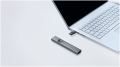 Bút trình chiếu LOGITECH Spotlight , màu vàng Gold, kết nối không dây 2 chế độ WL 2.4G +Bluetooth, Dùng được cho màn hình Led