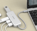 Bộ chia Hub Type C To USB 3.0 Orico TC4U-U3-SV
