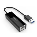 Đầu Chuyển USB 3.0 TO LAN 10/100/1000 Mbps Orico UTJ-U3-BK