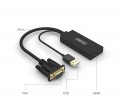 Đầu Chuyển VGA + USB TO HDMI Unitek Y-8711