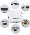 Bộ chuyển tín hiệu AV to HDMI Dtech DT 6518