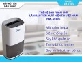 Máy hút ẩm không khí FujiE HM-918EC (màu trắng)