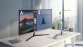 Màn hình cong UHD 4K 32" SAMSUNG LU32R590CWEXXV, chuyên cho thiết kế, One Billion Colors, Picture-By-Picture,  AMD FreeSync 
