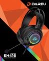 Tai Nghe Gaming Có Dây DareU EH416 RGB, tích hợp micro, kết nối USB, Led Rainbow