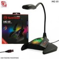 Micro Thu âm MARVO MIC 01 có đèn Led RGB (cắm cổng USB)