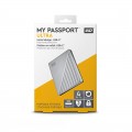 Ổ Cứng Di Động WD 2.5 4TB My Passport Ultra USB 3.0 Type C (WDBFTM0040BSL, Màu Bạc)