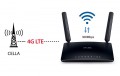 Router Wi-Fi 4G LTE TP-Link TL-MR6400 (2 Anten, Có Khe Cắm Thẻ SIM, Chuẩn N Tốc Độ 300Mbps )