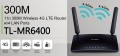 Router Wi-Fi 4G LTE TP-Link TL-MR6400 (2 Anten, Có Khe Cắm Thẻ SIM, Chuẩn N Tốc Độ 300Mbps )